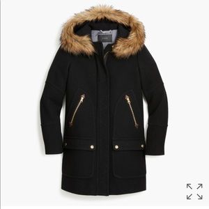J Crew Women’s Chateau Parka in Italian Wool